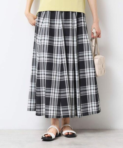 Dessin / デッサン ロング・マキシ丈スカート | 【ウエストゴム・洗える】映えチェック柄スカート(XS~L) | 詳細26