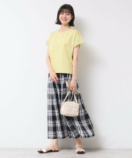 Dessin / デッサン ロング・マキシ丈スカート | 【ウエストゴム・洗える】映えチェック柄スカート(XS~L) | 詳細28