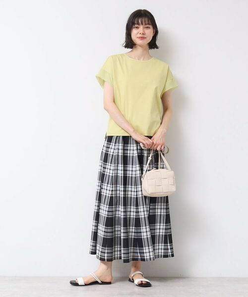 Dessin / デッサン ロング・マキシ丈スカート | 【ウエストゴム・洗える】映えチェック柄スカート(XS~L) | 詳細29