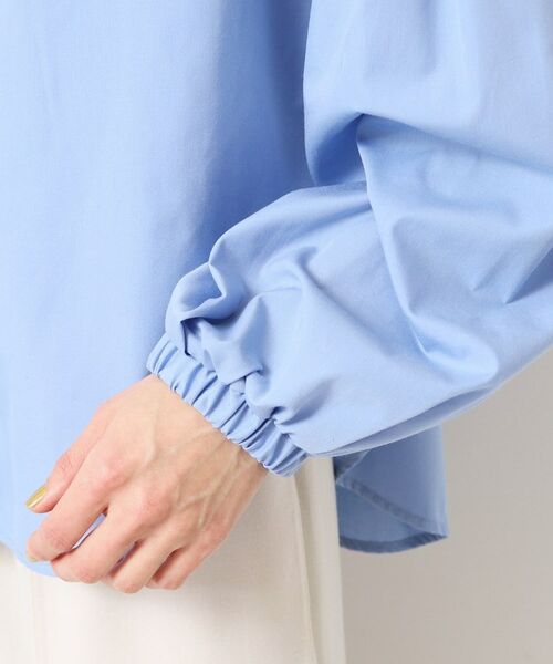 Dessin / デッサン シャツ・ブラウス | 【洗える】バンドカラー袖デザインシャツ（S～L） | 詳細18