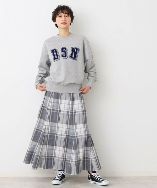 Dessin / デッサン スウェット | 【ユニセックス・洗える・セットアップ可能】タフティングロゴスウェット | 詳細10