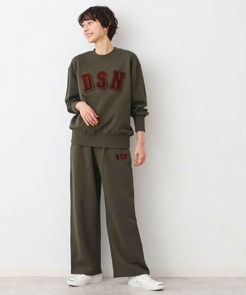 Dessin / デッサン スウェット | 【ユニセックス・洗える・セットアップ可能】タフティングロゴスウェット | 詳細2