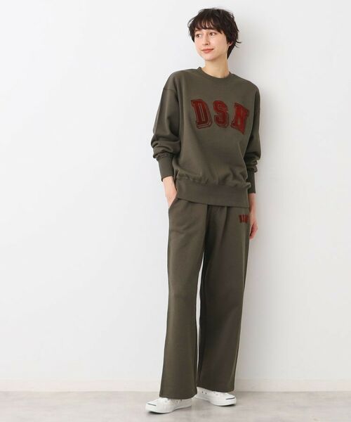 Dessin / デッサン スウェット | 【ユニセックス・洗える・セットアップ可能】タフティングロゴスウェット | 詳細3