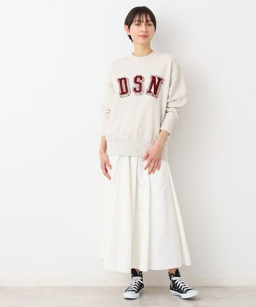 Dessin / デッサン スウェット | 【ユニセックス・洗える・セットアップ可能】タフティングロゴスウェット | 詳細6