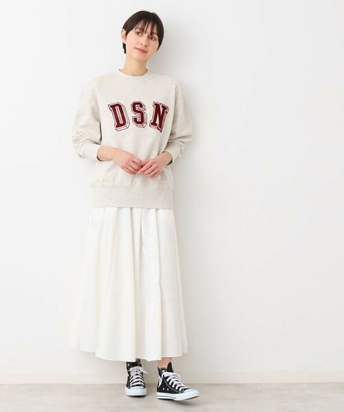 Dessin / デッサン スウェット | 【ユニセックス・洗える・セットアップ可能】タフティングロゴスウェット | 詳細7