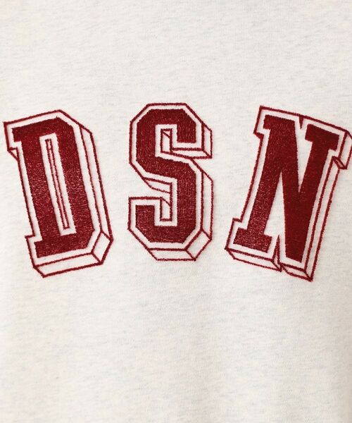 Dessin / デッサン スウェット | 【ユニセックス・洗える・セットアップ可能】タフティングロゴスウェット | 詳細8