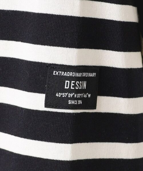 Dessin / デッサン カットソー | ◆【ユニセックス】ボーダー長袖Tシャツ | 詳細12