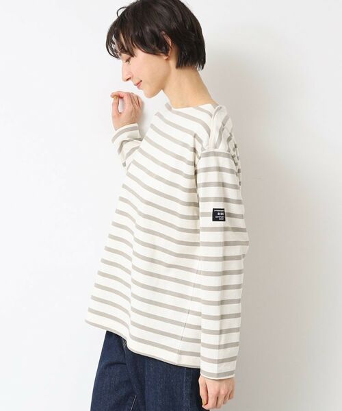 Dessin / デッサン カットソー | ◆【ユニセックス】ボーダー長袖Tシャツ | 詳細2