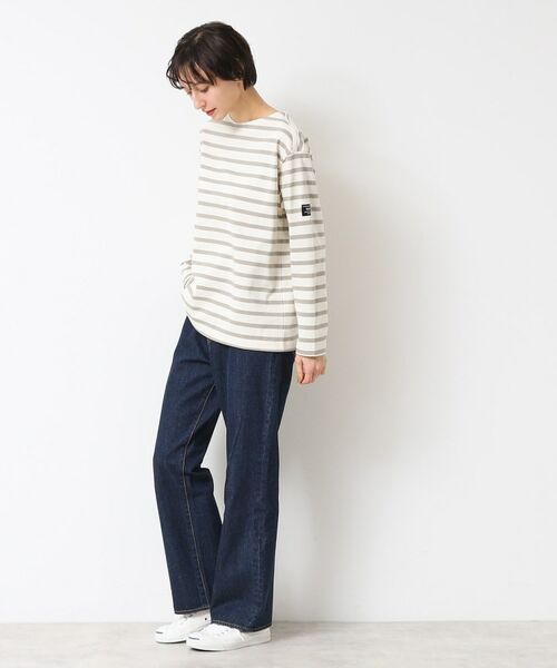 Dessin / デッサン カットソー | ◆【ユニセックス】ボーダー長袖Tシャツ | 詳細3
