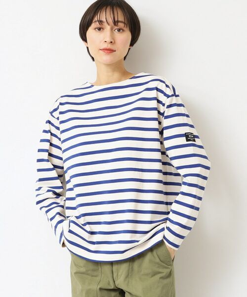 Dessin / デッサン カットソー | ◆【ユニセックス】ボーダー長袖Tシャツ | 詳細5