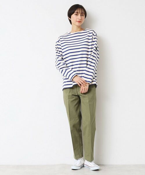 Dessin / デッサン カットソー | ◆【ユニセックス】ボーダー長袖Tシャツ | 詳細7