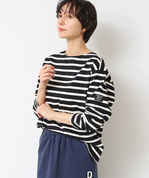 Dessin / デッサン カットソー | ◆【ユニセックス】ボーダー長袖Tシャツ | 詳細9