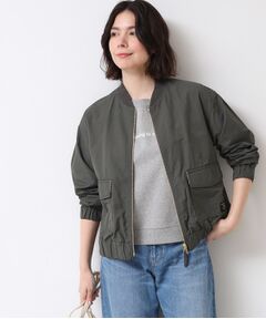 Dessin / デッサン レザーブルゾン・ジャケット | 【ユニセックス】リブブルゾン