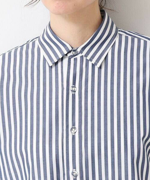 Dessin / デッサン シャツ・ブラウス | 【ユニセックス】ストライプシャツ | 詳細12