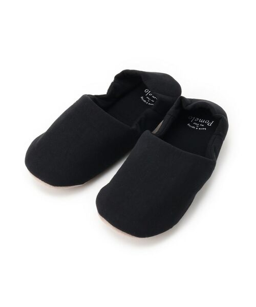 Dessin / デッサン インテリア・インテリア雑貨 | 【洗える・2WAY】コットンポータブルスリッパ（巾着ポーチ付き） | 詳細1