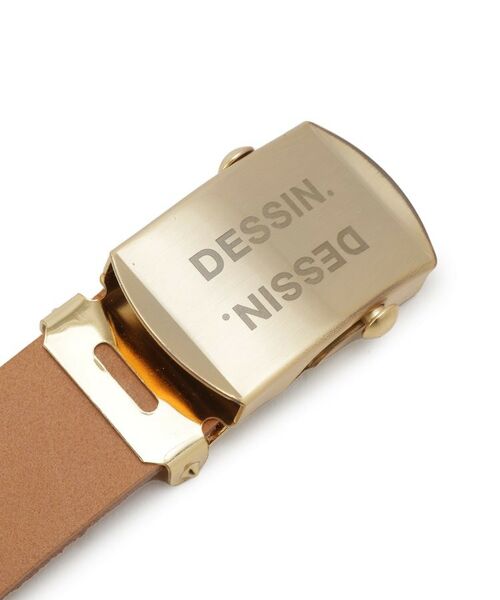 Dessin / デッサン ベルト・サスペンダー | 【日本製】牛革細ベルト | 詳細4