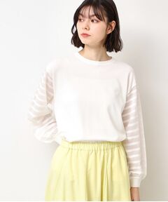 Dessin / デッサン ニット・セーター | 【洗える】スリーブボーダーニット（S～L）