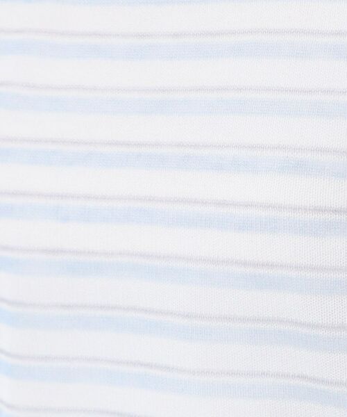 Dessin / デッサン ニット・セーター | 【洗える】シアーカラ―ボーダーニット（S～L） | 詳細8