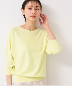 Dessin / デッサン ニット・セーター | 【選べる7色展開・洗える】後ろボタンニットプルオーバー七分袖（XS～L）