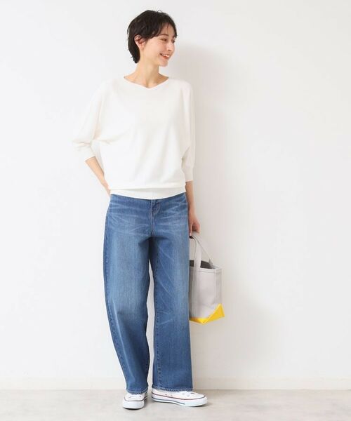 Dessin / デッサン ニット・セーター | 【選べる7色展開・洗える】後ろボタンニットプルオーバー七分袖（XS～L） | 詳細16