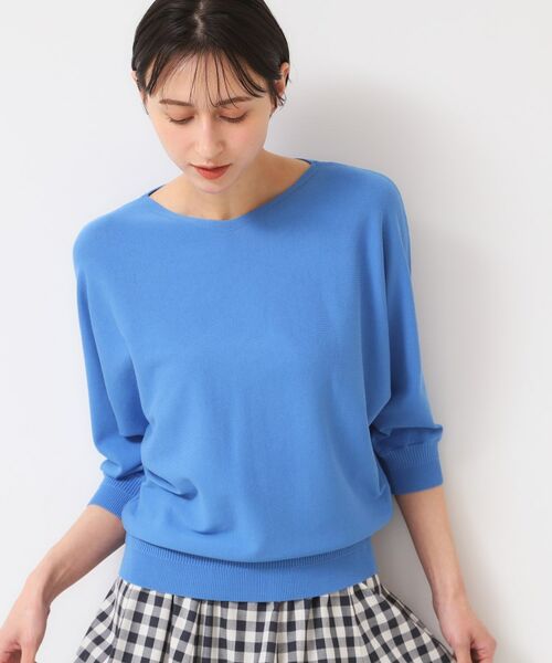 Dessin / デッサン ニット・セーター | 【選べる7色展開・洗える】後ろボタンニットプルオーバー七分袖（XS～L） | 詳細22