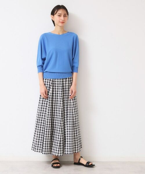 Dessin / デッサン ニット・セーター | 【選べる7色展開・洗える】後ろボタンニットプルオーバー七分袖（XS～L） | 詳細24