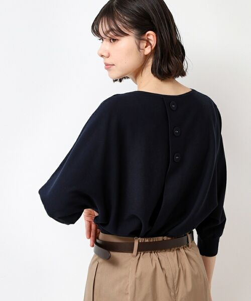 Dessin / デッサン ニット・セーター | 【選べる7色展開・洗える】後ろボタンニットプルオーバー七分袖（XS～L） | 詳細27