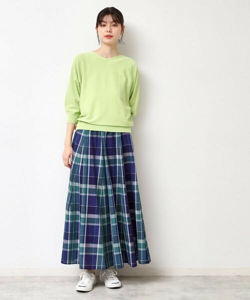 Dessin / デッサン ニット・セーター | 【選べる7色展開・洗える】後ろボタンニットプルオーバー七分袖（XS～L） | 詳細3