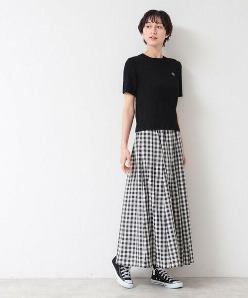 Dessin / デッサン ニット・セーター | 【洗える】ケーブルクルーネックニット | 詳細10