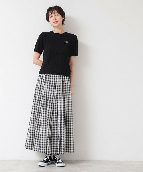 Dessin / デッサン ニット・セーター | 【洗える】ケーブルクルーネックニット | 詳細11