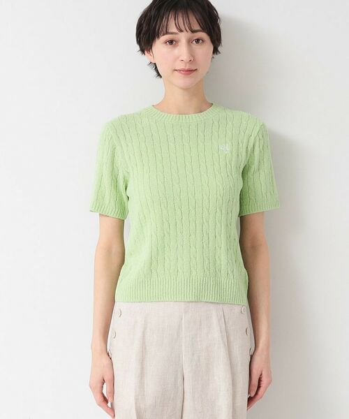 Dessin / デッサン ニット・セーター | 【洗える】ケーブルクルーネックニット | 詳細13