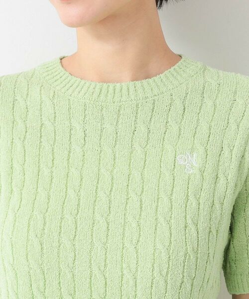 Dessin / デッサン ニット・セーター | 【洗える】ケーブルクルーネックニット | 詳細16