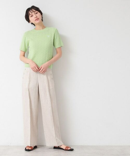 Dessin / デッサン ニット・セーター | 【洗える】ケーブルクルーネックニット | 詳細6