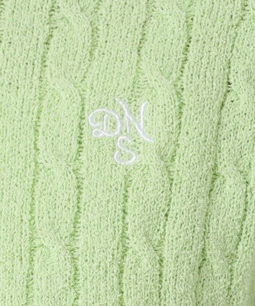 Dessin / デッサン ニット・セーター | 【洗える】ケーブルクルーネックニット | 詳細8