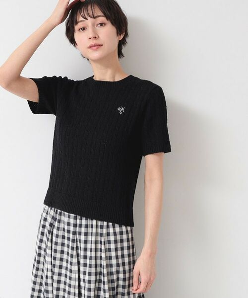 Dessin / デッサン ニット・セーター | 【洗える】ケーブルクルーネックニット | 詳細9