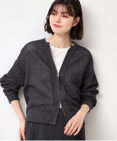 Dessin / デッサン レザーブルゾン・ジャケット | 【セットアップ可能・洗える】コットンメッシュブルゾン