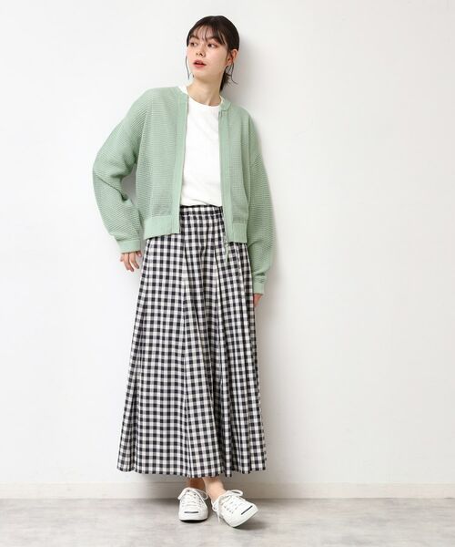 Dessin / デッサン レザーブルゾン・ジャケット | 【セットアップ可能・洗える】コットンメッシュブルゾン | 詳細11