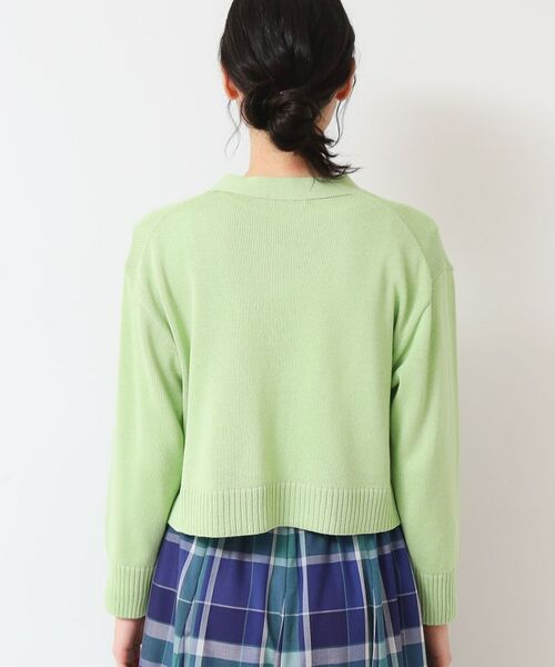 Dessin / デッサン カーディガン・ボレロ | 【洗える】ミドルゲージショートカーディガン (S~L) | 詳細15