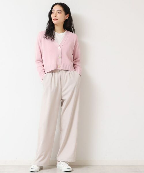 Dessin / デッサン カーディガン・ボレロ | 【洗える】ミドルゲージショートカーディガン (S~L) | 詳細7