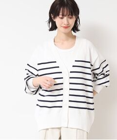 Dessin / デッサン カーディガン・ボレロ | 【洗える】オーバーシルエットVネックカーディガン