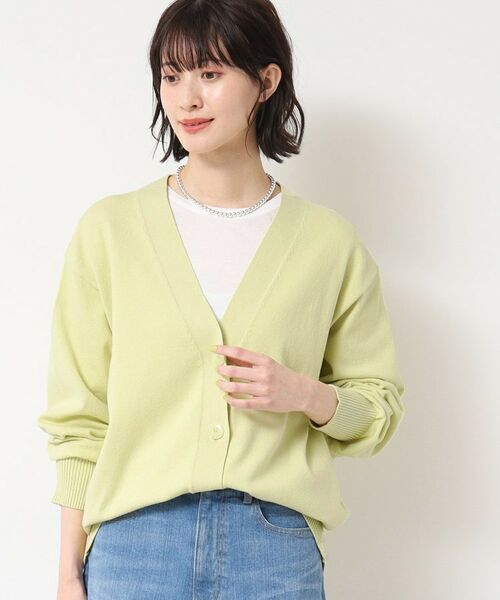 Dessin / デッサン カーディガン・ボレロ | 【洗える】オーバーシルエットVネックカーディガン | 詳細5