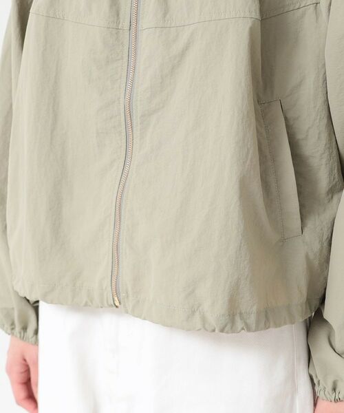 Dessin / デッサン レザーブルゾン・ジャケット | 【洗える】ギャザークルーネックブルゾン(S~L) | 詳細15