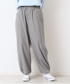 Dessin / デッサン パンツ | 【ウエストゴム・洗える】裾ドロスト付きパンツ（S～L）