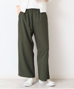 Dessin / デッサン パンツ | 【ウエストゴム・洗える】ドロストリラックスパンツ（XS～L）