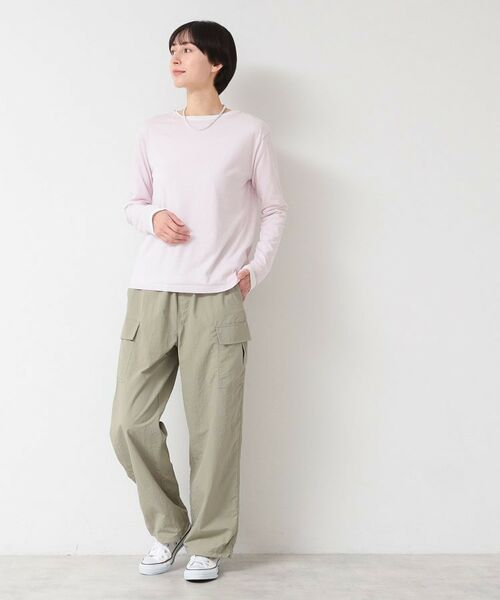 Dessin / デッサン パンツ | 【ウエストゴム・洗える】パッチポケットカーゴパンツ(S~L) | 詳細6