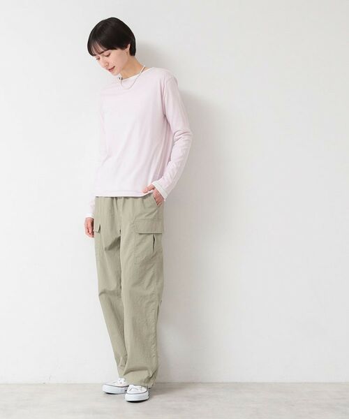 Dessin / デッサン パンツ | 【ウエストゴム・洗える】パッチポケットカーゴパンツ(S~L) | 詳細7