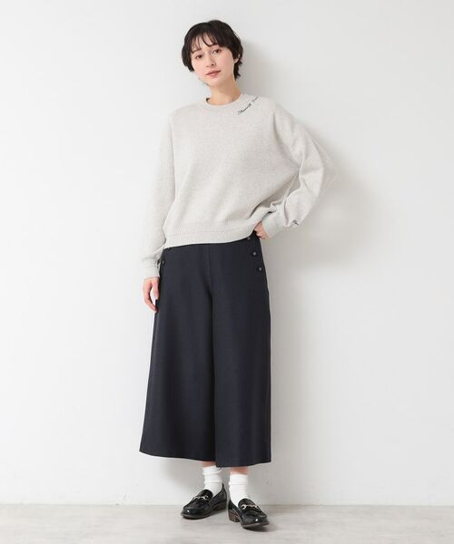 Dessin / デッサン ショート・ハーフ・半端丈パンツ | 【洗える】クロップドマリンパンツ（XS～L） | 詳細10