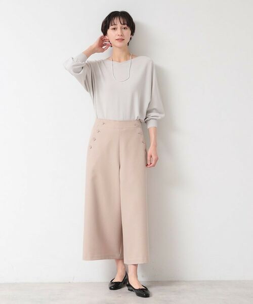 Dessin / デッサン ショート・ハーフ・半端丈パンツ | 【洗える】クロップドマリンパンツ（XS～L） | 詳細14