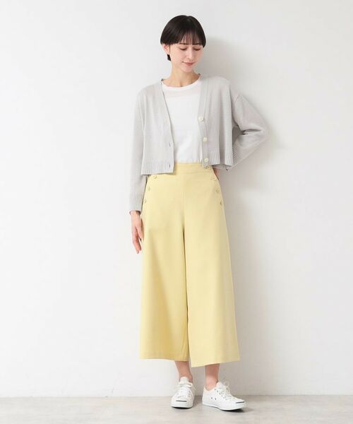 Dessin / デッサン ショート・ハーフ・半端丈パンツ | 【洗える】クロップドマリンパンツ（XS～L） | 詳細6