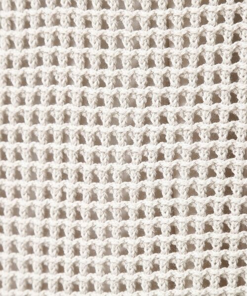 Dessin / デッサン ロング・マキシ丈スカート | 【セットアップ可能・ウエストゴム】メッシュニットスカート | 詳細5